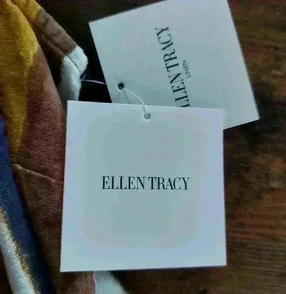 NWT Ellen Tracy linen vest - Picture 7 of 8